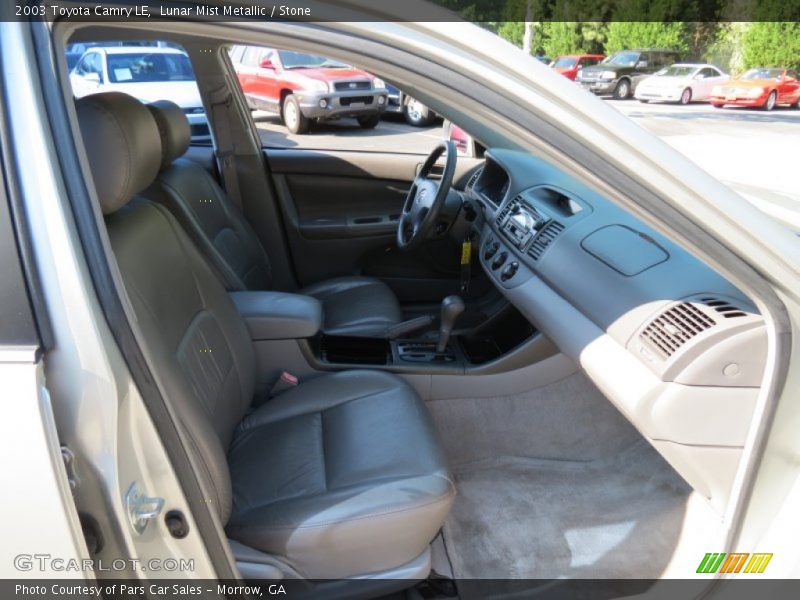 Lunar Mist Metallic / Stone 2003 Toyota Camry LE