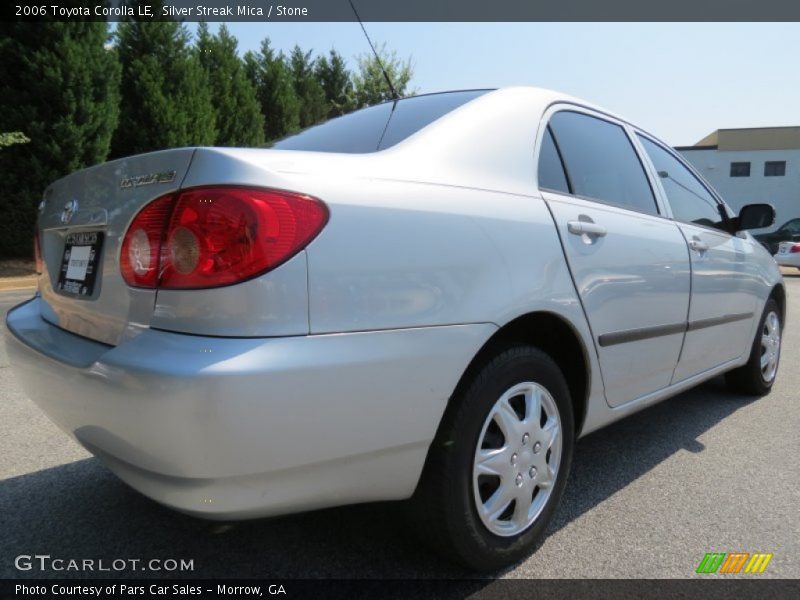 Silver Streak Mica / Stone 2006 Toyota Corolla LE