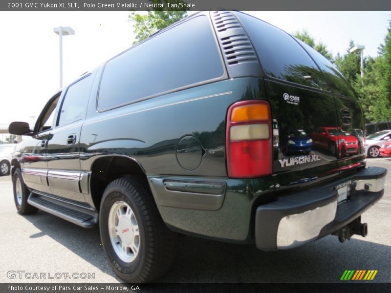 Polo Green Metallic / Neutral Tan/Shale 2001 GMC Yukon XL SLT