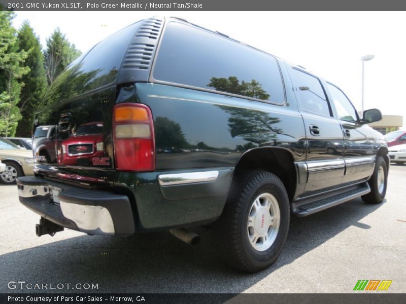 Polo Green Metallic / Neutral Tan/Shale 2001 GMC Yukon XL SLT