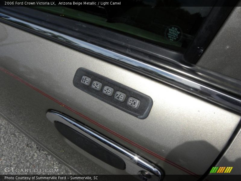 Arizona Beige Metallic / Light Camel 2006 Ford Crown Victoria LX
