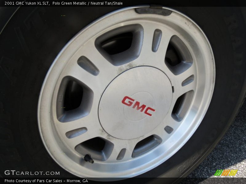 Polo Green Metallic / Neutral Tan/Shale 2001 GMC Yukon XL SLT