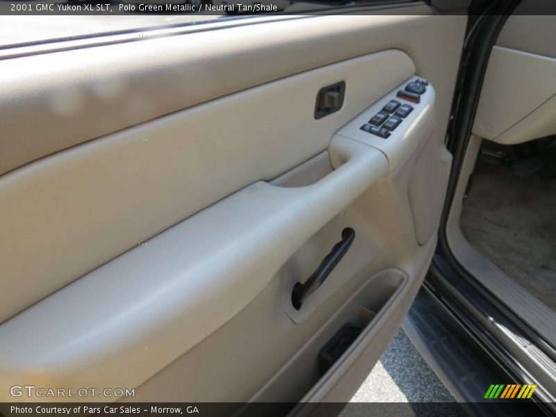 Polo Green Metallic / Neutral Tan/Shale 2001 GMC Yukon XL SLT