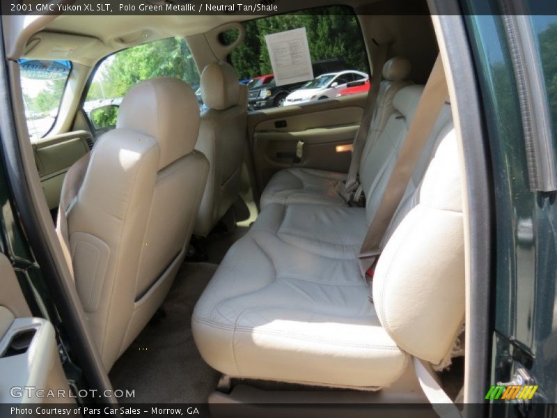 Polo Green Metallic / Neutral Tan/Shale 2001 GMC Yukon XL SLT