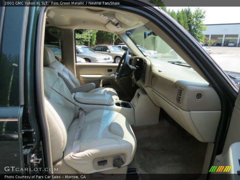 Polo Green Metallic / Neutral Tan/Shale 2001 GMC Yukon XL SLT