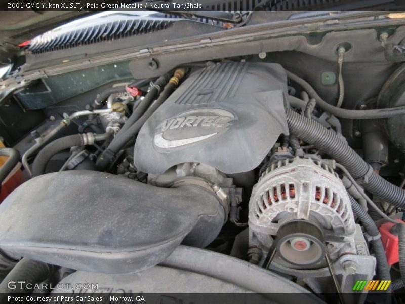 Polo Green Metallic / Neutral Tan/Shale 2001 GMC Yukon XL SLT