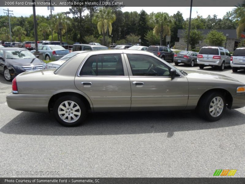 Arizona Beige Metallic / Light Camel 2006 Ford Crown Victoria LX