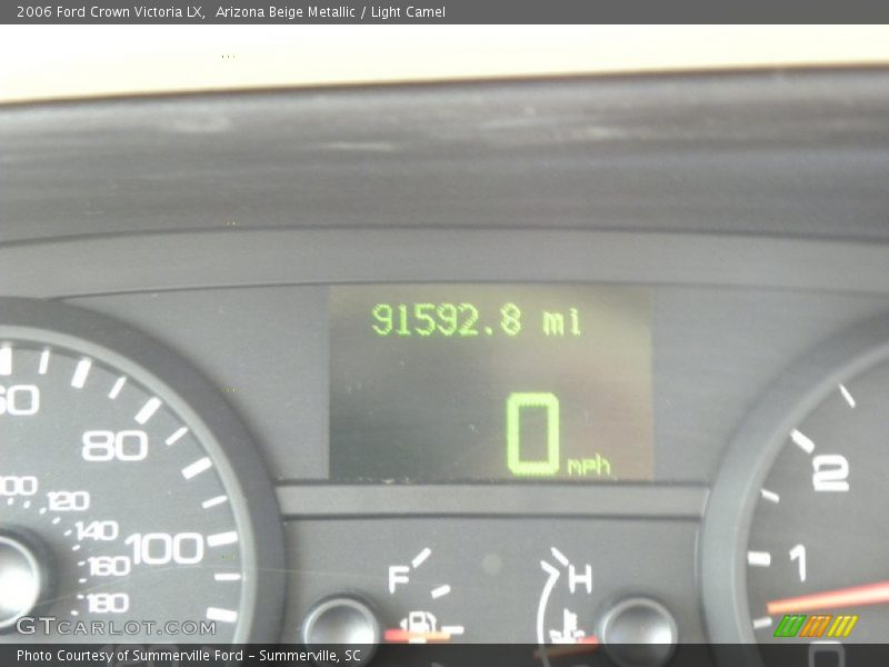 Arizona Beige Metallic / Light Camel 2006 Ford Crown Victoria LX