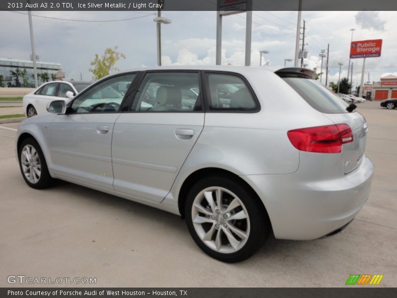Ice Silver Metallic / Light Gray 2013 Audi A3 2.0 TDI