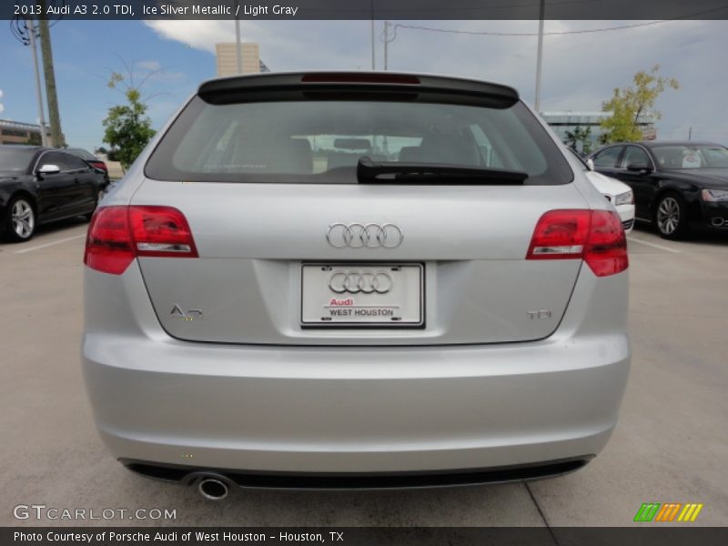 Ice Silver Metallic / Light Gray 2013 Audi A3 2.0 TDI