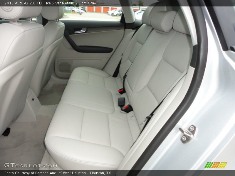 Rear Seat of 2013 A3 2.0 TDI