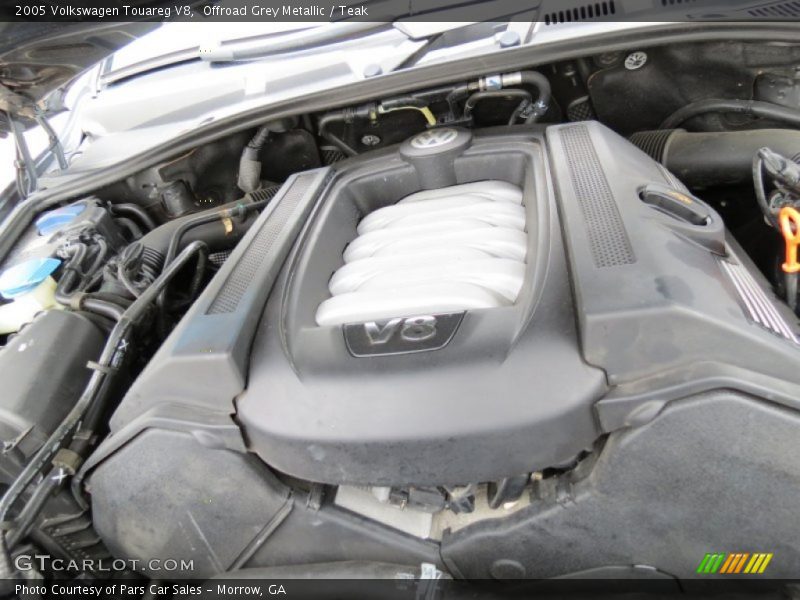 Offroad Grey Metallic / Teak 2005 Volkswagen Touareg V8