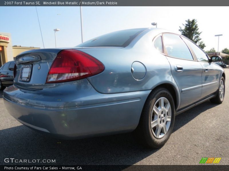 Windveil Blue Metallic / Medium/Dark Pebble 2007 Ford Taurus SE
