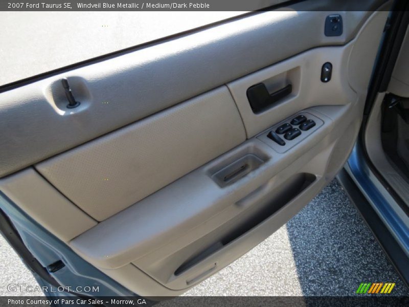 Windveil Blue Metallic / Medium/Dark Pebble 2007 Ford Taurus SE