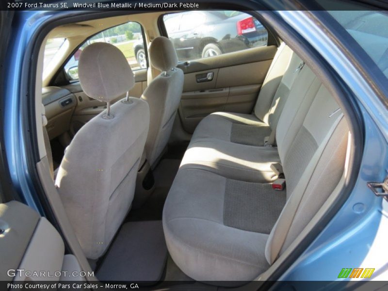 Windveil Blue Metallic / Medium/Dark Pebble 2007 Ford Taurus SE
