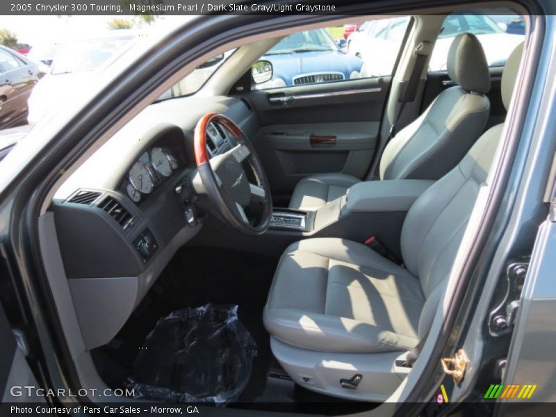 Magnesium Pearl / Dark Slate Gray/Light Graystone 2005 Chrysler 300 Touring