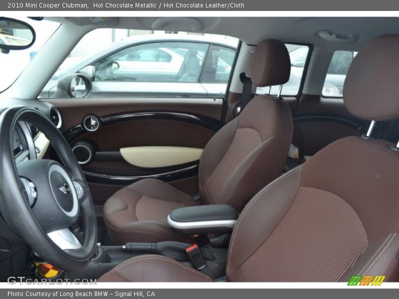  2010 Cooper Clubman Hot Chocolate Leather/Cloth Interior