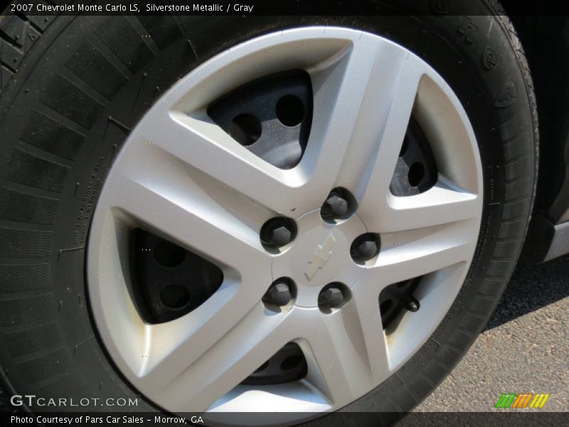 Silverstone Metallic / Gray 2007 Chevrolet Monte Carlo LS