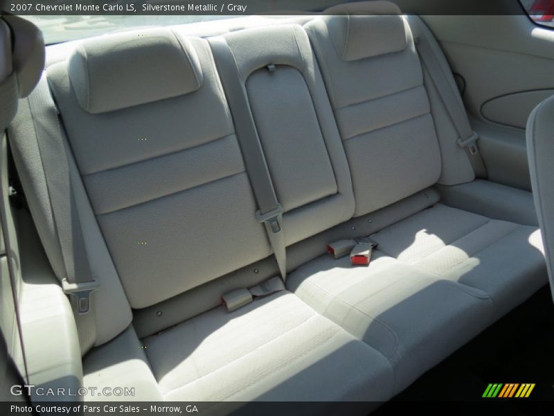 Silverstone Metallic / Gray 2007 Chevrolet Monte Carlo LS