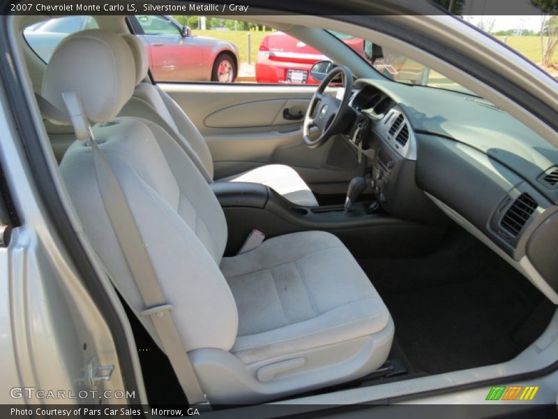 Silverstone Metallic / Gray 2007 Chevrolet Monte Carlo LS