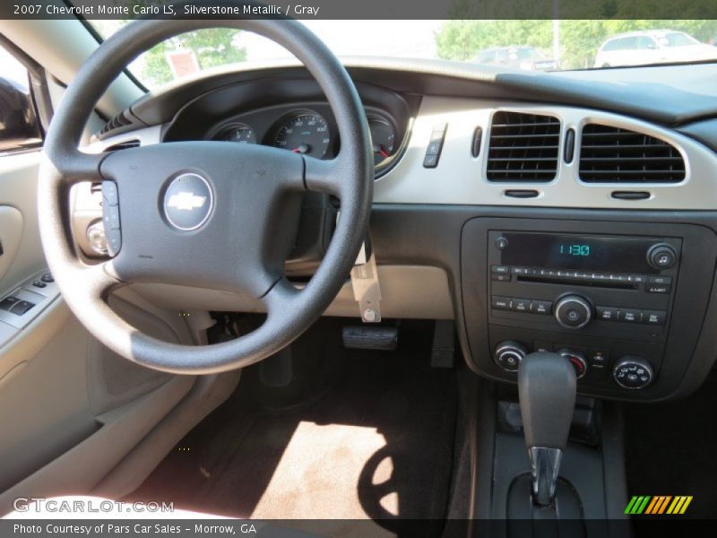 Silverstone Metallic / Gray 2007 Chevrolet Monte Carlo LS