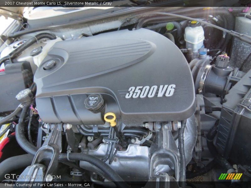 Silverstone Metallic / Gray 2007 Chevrolet Monte Carlo LS