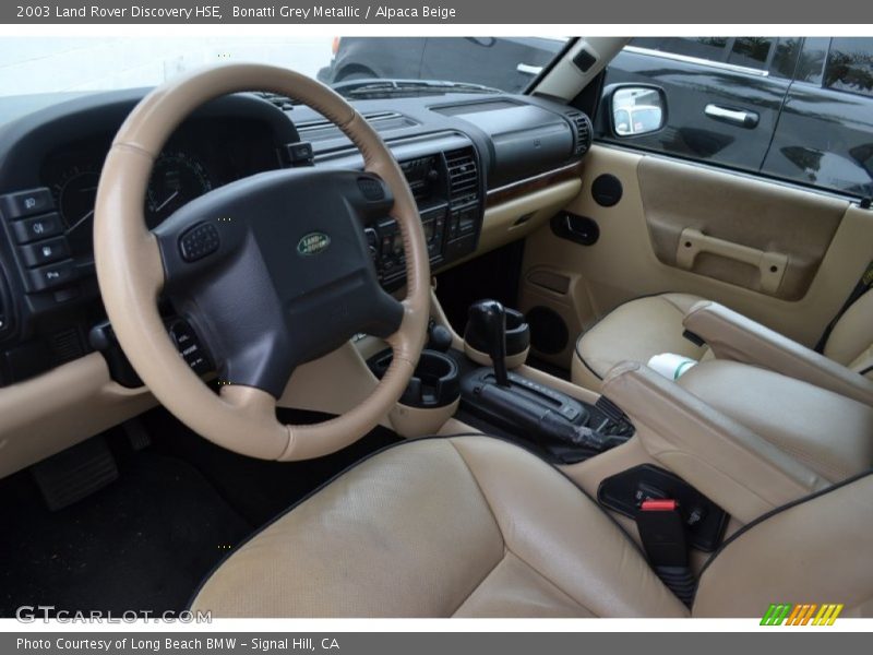 Bonatti Grey Metallic / Alpaca Beige 2003 Land Rover Discovery HSE