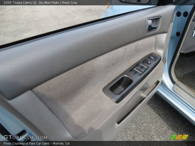 Sky Blue Pearl / Stone Gray 2006 Toyota Camry LE