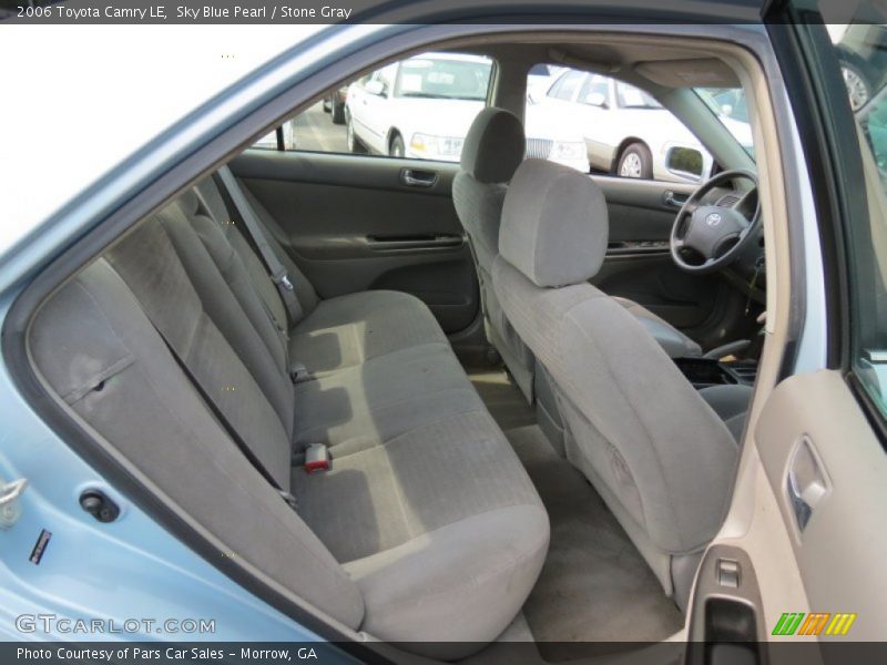 Sky Blue Pearl / Stone Gray 2006 Toyota Camry LE