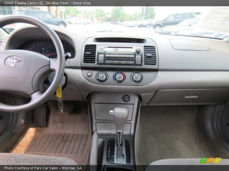 Sky Blue Pearl / Stone Gray 2006 Toyota Camry LE