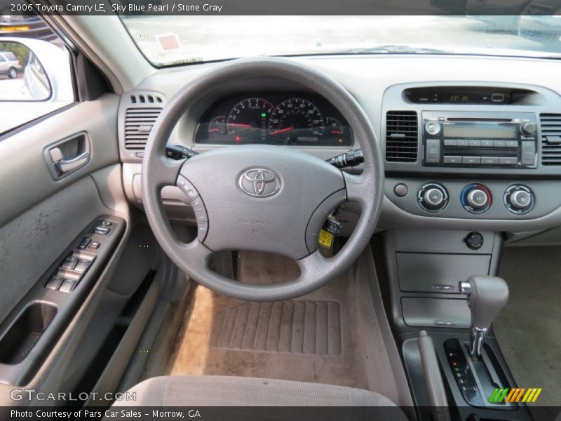 Sky Blue Pearl / Stone Gray 2006 Toyota Camry LE