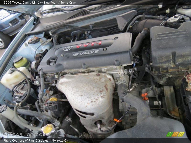 Sky Blue Pearl / Stone Gray 2006 Toyota Camry LE
