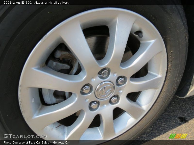 Alabaster Metallic / Ivory 2002 Lexus ES 300