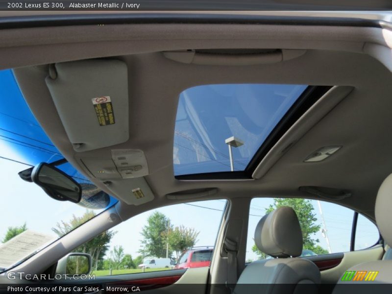 Alabaster Metallic / Ivory 2002 Lexus ES 300
