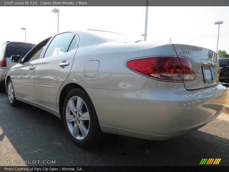 Classic Silver Metallic / Black 2005 Lexus ES 330