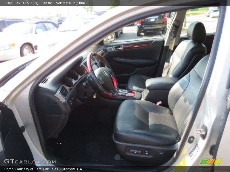 Classic Silver Metallic / Black 2005 Lexus ES 330