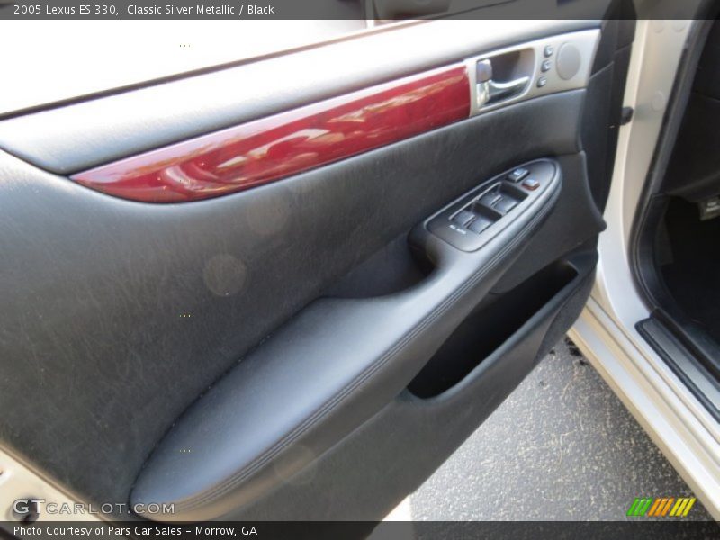 Classic Silver Metallic / Black 2005 Lexus ES 330