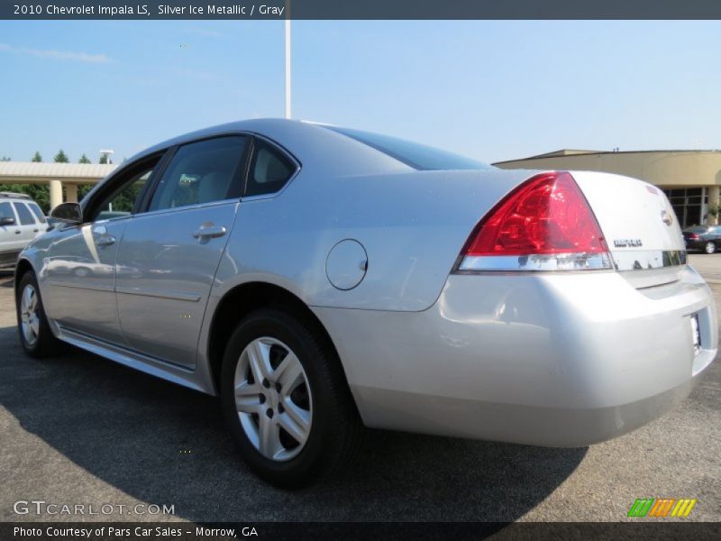 Silver Ice Metallic / Gray 2010 Chevrolet Impala LS