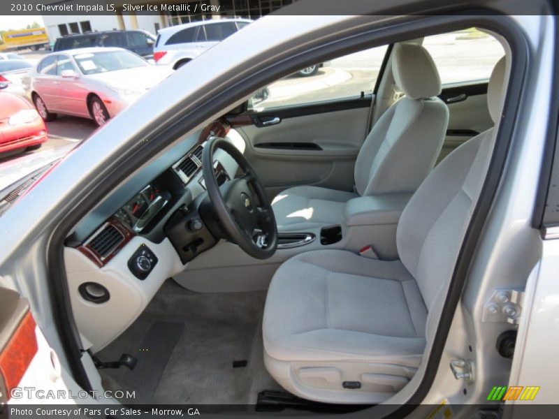 Silver Ice Metallic / Gray 2010 Chevrolet Impala LS