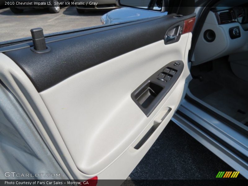 Silver Ice Metallic / Gray 2010 Chevrolet Impala LS