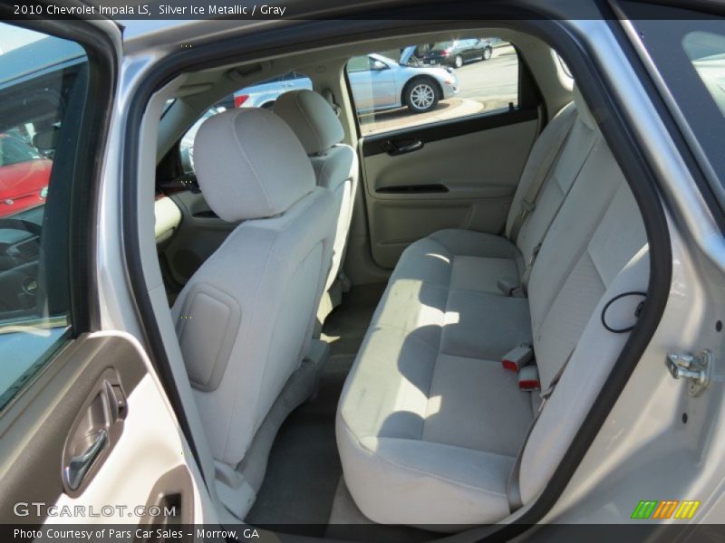 Silver Ice Metallic / Gray 2010 Chevrolet Impala LS
