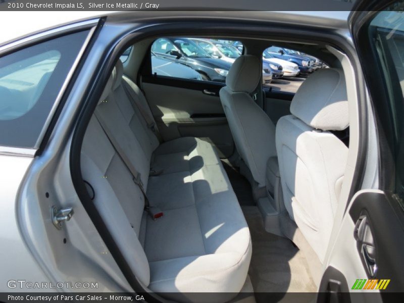 Silver Ice Metallic / Gray 2010 Chevrolet Impala LS
