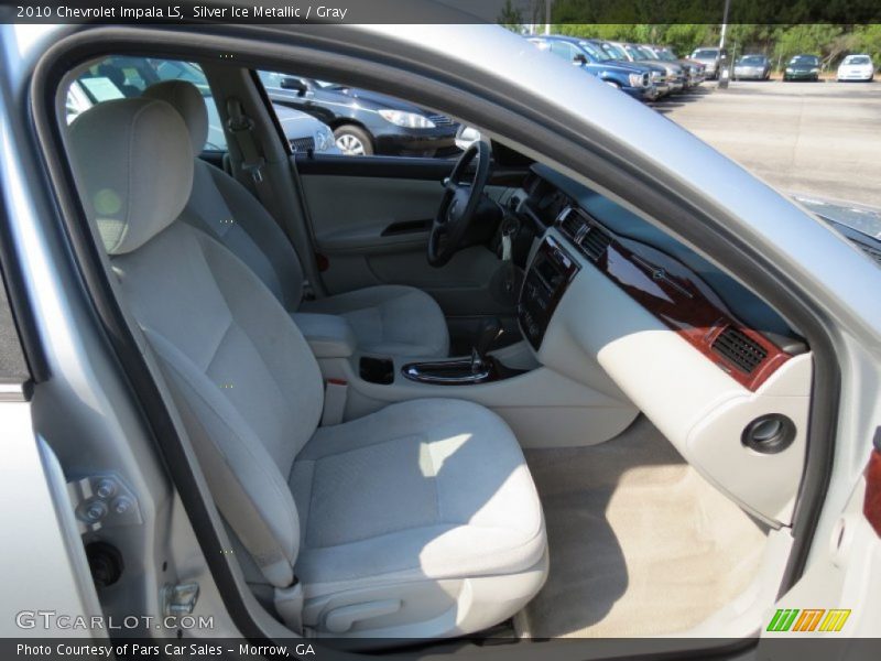 Silver Ice Metallic / Gray 2010 Chevrolet Impala LS