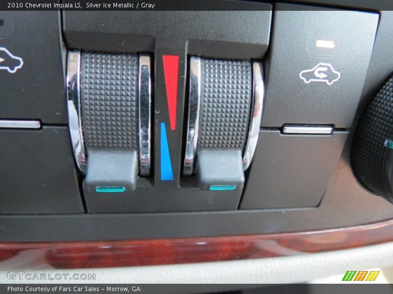 Silver Ice Metallic / Gray 2010 Chevrolet Impala LS