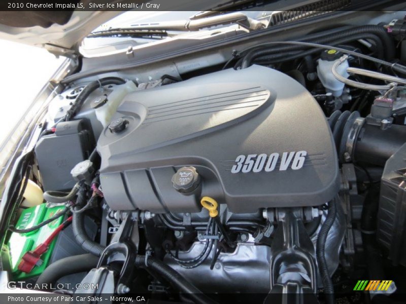 Silver Ice Metallic / Gray 2010 Chevrolet Impala LS