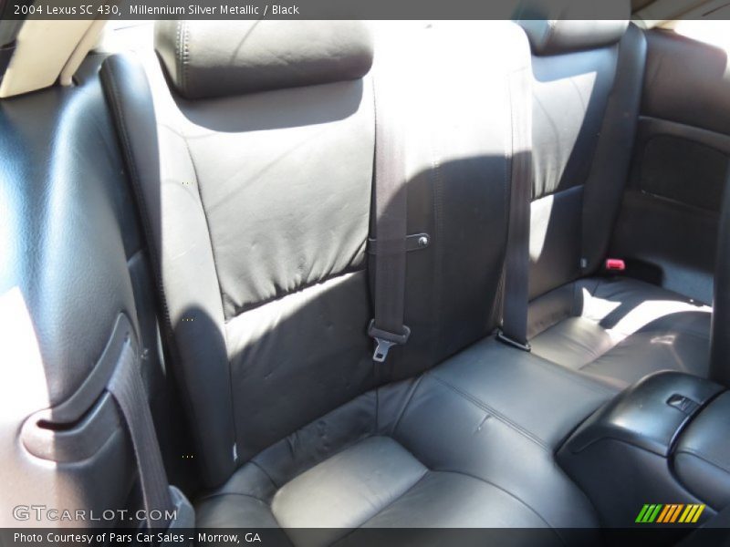 Millennium Silver Metallic / Black 2004 Lexus SC 430