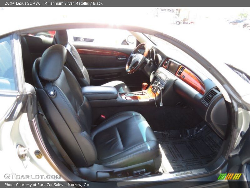 Millennium Silver Metallic / Black 2004 Lexus SC 430
