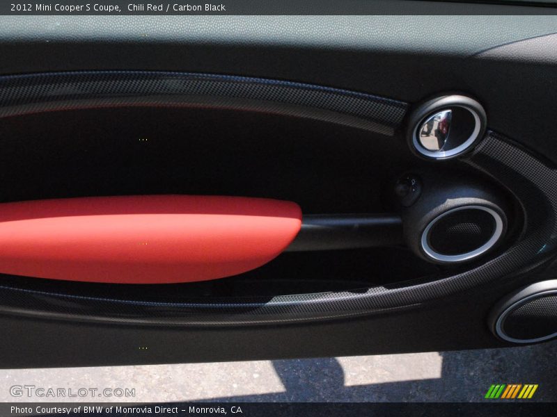 Chili Red / Carbon Black 2012 Mini Cooper S Coupe