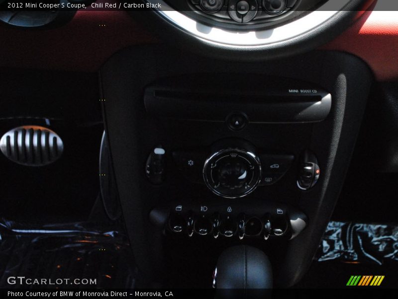 Chili Red / Carbon Black 2012 Mini Cooper S Coupe