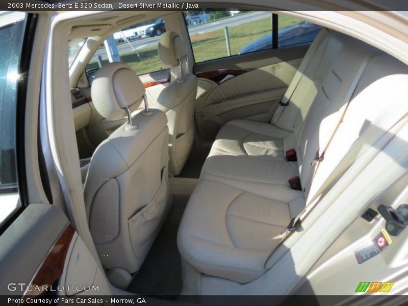 Desert Silver Metallic / Java 2003 Mercedes-Benz E 320 Sedan